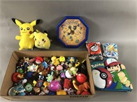 Pokemon Toy & Decor Lot w/ PVC Figures