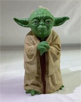 Vintage 1981 8 inch Yoda rubber puppet
