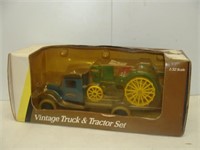 Vintage Truck and Tractor Set