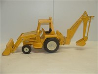 Yellow IH Backhoe and Loader