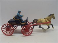 Cast Iron Chief  Buggy and Horse