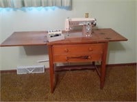 Homestead sewing machine with extras