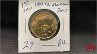 2009 $1 Montréal Canadiens coin