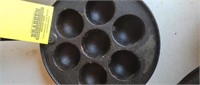 Cast Iron Abelskiver Pan