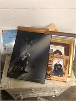 Lot of Army Pictures and Frames