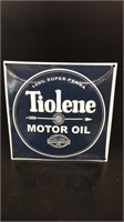 100 % Super-Penna Tiolene Motor Oil Sign
