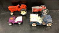 Allis Chalmers Tractor, Hubley Tractor, Military