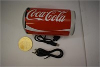 Coca Cola Blue Tooth Speaker w/ Coca Cola Token