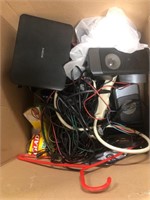 Box Of Miscellaneous Electronics