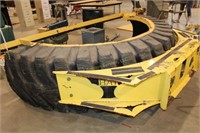 1/2 Tire Snow pusher 10' wide skidloader/payloader