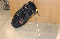 Black Huron Tigers golf bags