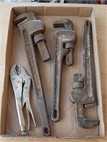 Rigid Pipe Wrench Lot