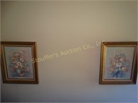 2 Oil Paintings signed 21" x 25"