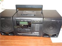 Sony model CFD-610 CD, radio, cassette recorder