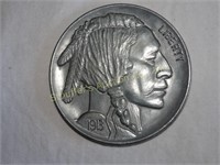 1913 Buffalo nickel souvenir token 3"d