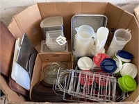 Plastic Trays, Pitchers, and Misc.