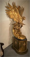Monumental Eagle Statue Sculpture