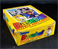 1989 DONRUSS BASEBALL CARDS BOX 36 PACKS