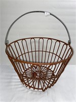 Vintage egg basket