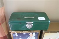 Vintage Green Tackle Box