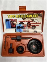11 Pc Hole Saw Kit