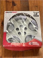 Autocraft 15” Richmond 3 pack wheel covers