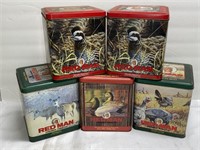 Red Man collector tins 1994, 1995 and 1996’s