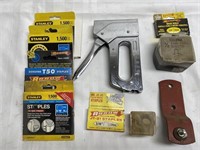 Stanley stapler with stapler and other assorted