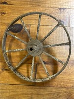 Early 1900’s metal wheel 15”