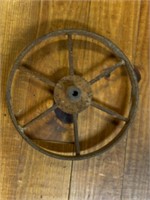 Early 1900’s metal wheels 11 3/4”