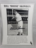 Bill "Moose" Skowron Autograph - 8x10