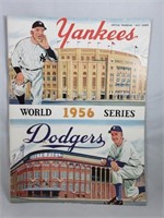 1956 World Series Program - Yankees/Dodgers