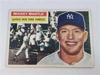 1956 Mickey Mantle Card Topps - #135