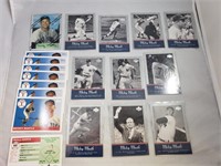 Mickey Mantle Commemorative Cards - Topps/UD