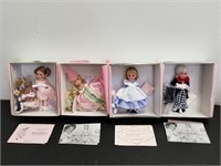 211- 4 NIB Madame Alexander Disney Dolls