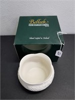 211- Belleek Celtic Mini Cache Pot