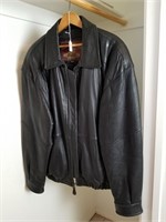 211- Global Identity Soft Leather Jacket XL