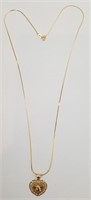 211-20" 14K Yellow Gold Necklace