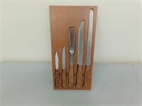 5pc Magnetic Cutlery Set with Stainless Steel