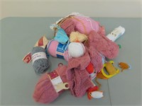 Bag Full of Knitting Yarns (various colours)