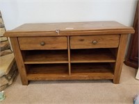 211- Faux Wood TV Stand