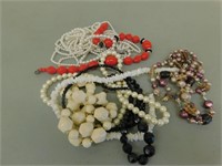 Lot of 7 Necklaces (various styles and lengths)