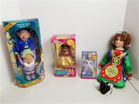 211- 3 Disney Dolls & Doll Of The World