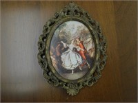 Ornate Metal Picture Frame - Italy - 3.5"x5"