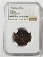 Genuine 1808 India Shipwreck Coin