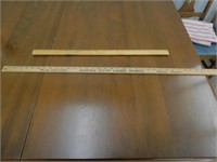 Collectable Yard Stick and 24" Ruler
