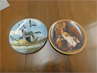2 Collectible Plates
