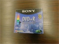 Package of 20-DVD-R in Slim Jewel Cases