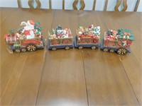 Decorative 4-unit Merry Christmas Train