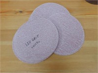 25pc 5" Velcro-Backed Sanding Discs (120 Grit)